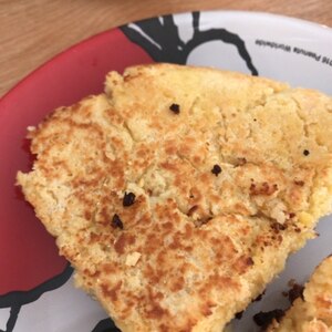 パン粉でフレンチトースト